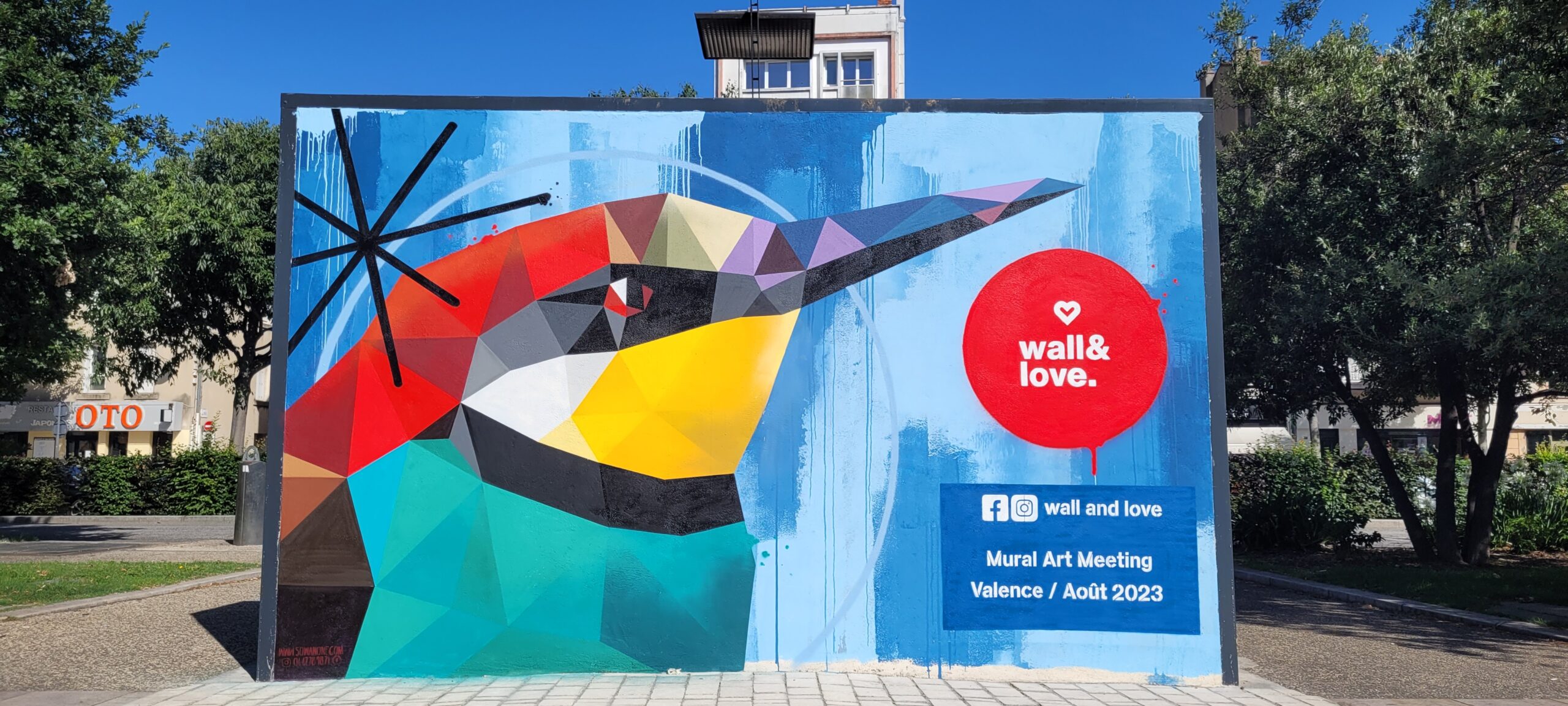 Lire la suite à propos de l’article Fresques éphémères Festival Wall&Love 2023